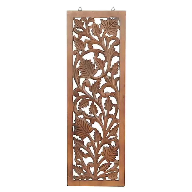 Botanical Wood Panel Wall Plaque>Kirklands Home Best