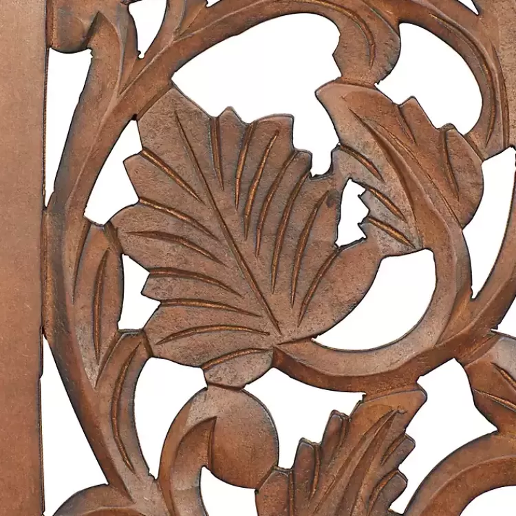 Botanical Wood Panel Wall Plaque>Kirklands Home Best