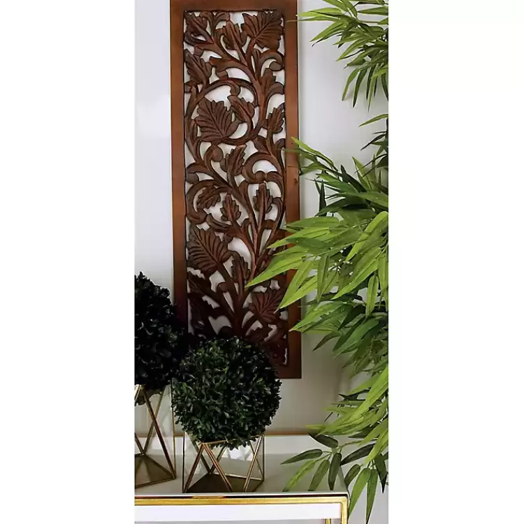 brown_botanical_wood_panel_wall_plaque_7.webp Botanical Wood Panel Wall Plaque>Kirklands Home Best