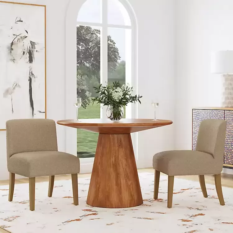 brown_boucle_upholstered_dining_chair_6.webp Boucle Upholstered Dining Chair>Kirklands Home Outlet