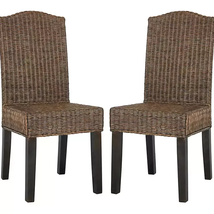Camelback Wicker Dining Chairs, Set of 2>Kirklands Home Discount
