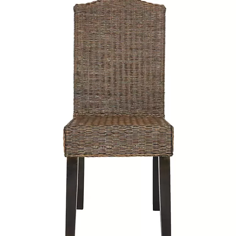 brown_camelback_wicker_dining_chairs_set_of__5.webp Camelback Wicker Dining Chairs, Set of 2>Kirklands Home Discount