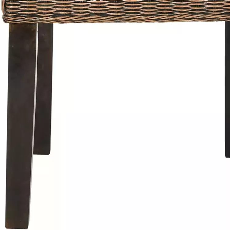 brown_camelback_wicker_dining_chairs_set_of__6.webp Camelback Wicker Dining Chairs, Set of 2>Kirklands Home Discount