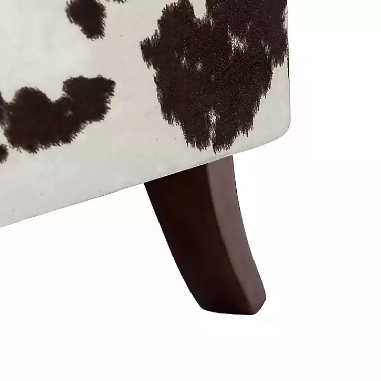 brown_cow_print_upholstered_accent_chair_8.webp Brown Cow Print Upholstered Accent Chair>Kirklands Home Clearance