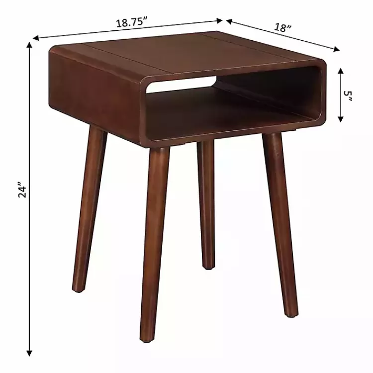 brown_curved_edge_open_shelf_accent_table_4.webp Curved Edge Open Shelf Accent Table>Kirklands Home Outlet