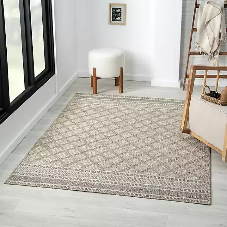Diamond Lattice Indoor/Outdoor Rug, 8x10>Kirklands Home Online