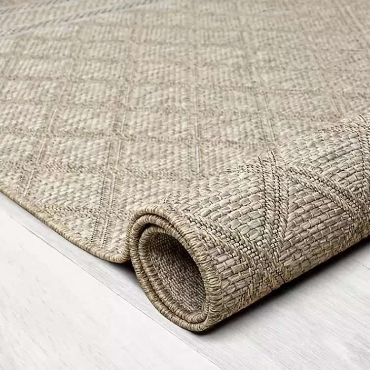 brown_diamond_lattice_indooroutdoor_rug_x_4.webp Diamond Lattice Indoor/Outdoor Rug, 8x10>Kirklands Home Online