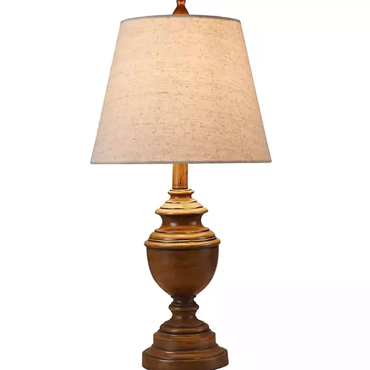 Brown Farmhouse Accent Table Lamp>Kirklands Home Hot