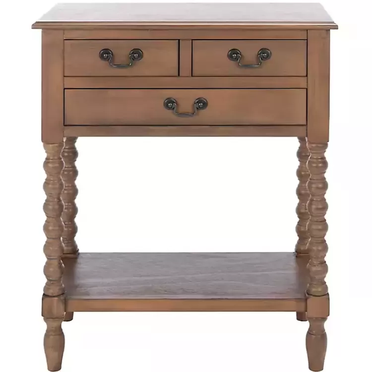 Farmhouse 3-Drawer Console Table>Kirklands Home Store