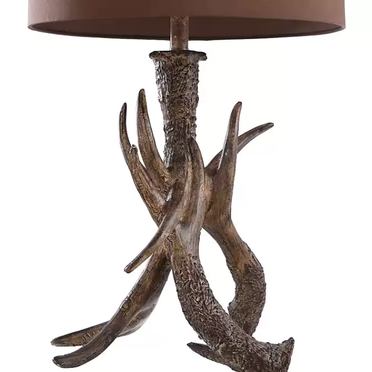 brown_faux_antler_table_lamp_3.webp Faux Antler Table Lamp>Kirklands Home Clearance