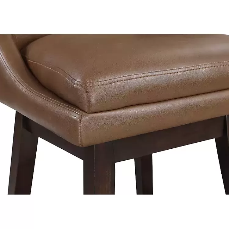 brown_faux_leather_alli_swivel_counter_stool_4.webp Faux Leather Alli Swivel Counter Stool>Kirklands Home Cheap
