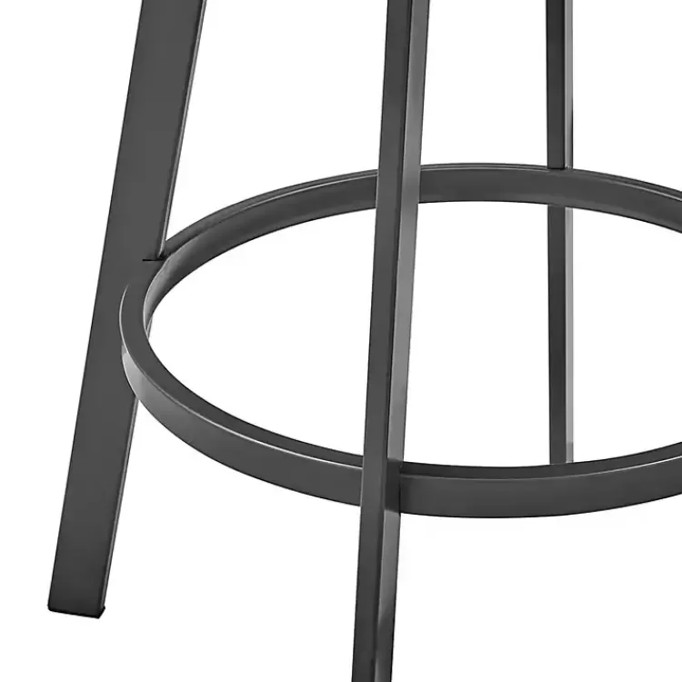 brown_faux_leather_chelsea_swivel_bar_stool_6.webp Faux Leather Chelsea Swivel Bar Stool>Kirklands Home New