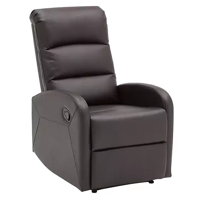 Faux Leather Dormi Recliner>Kirklands Home Store