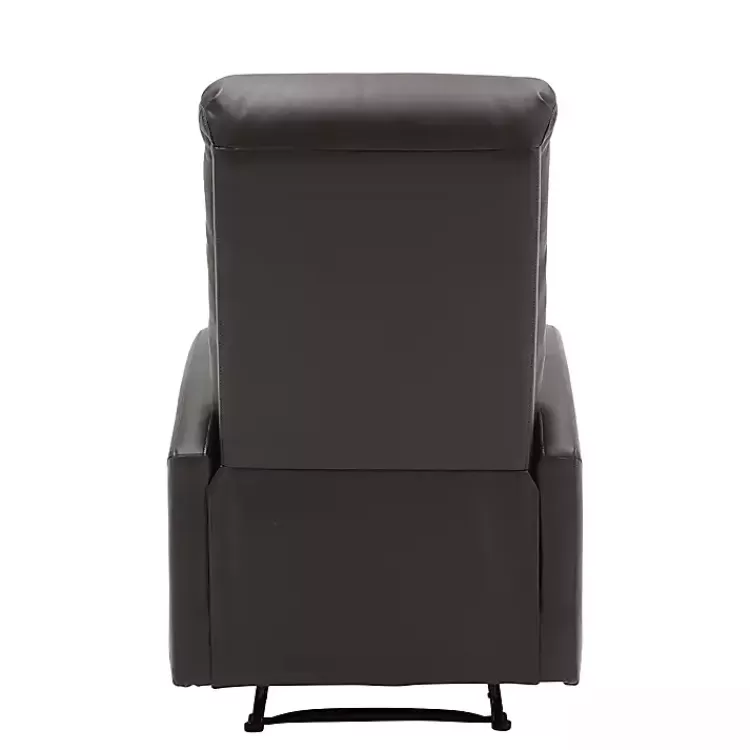 brown_faux_leather_dormi_recliner_3.webp Faux Leather Dormi Recliner>Kirklands Home Store