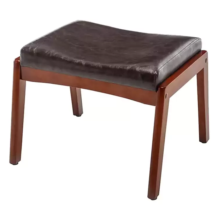 Faux Leather Natasha Ottoman Stool>Kirklands Home Best