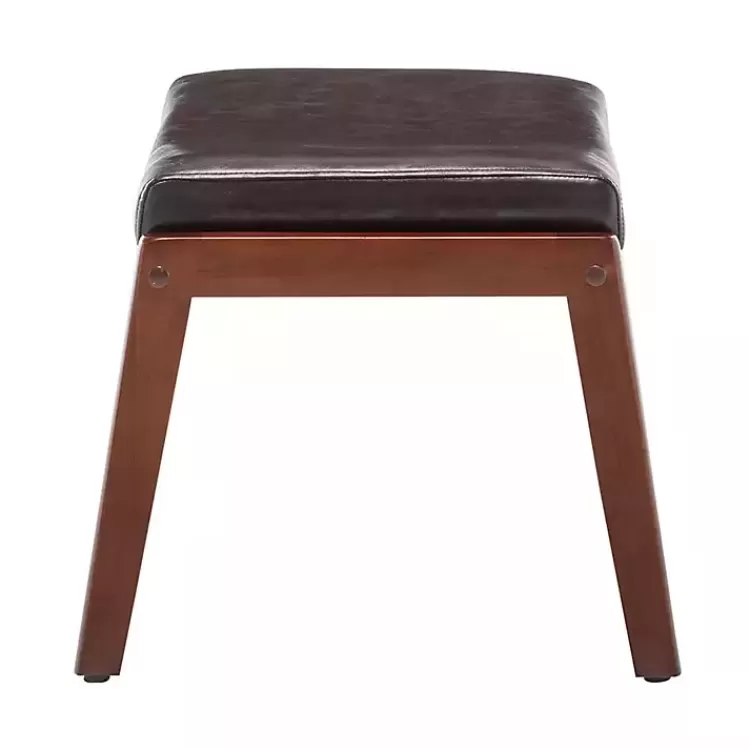 brown_faux_leather_natasha_ottoman_stool_4.webp Faux Leather Natasha Ottoman Stool>Kirklands Home Best