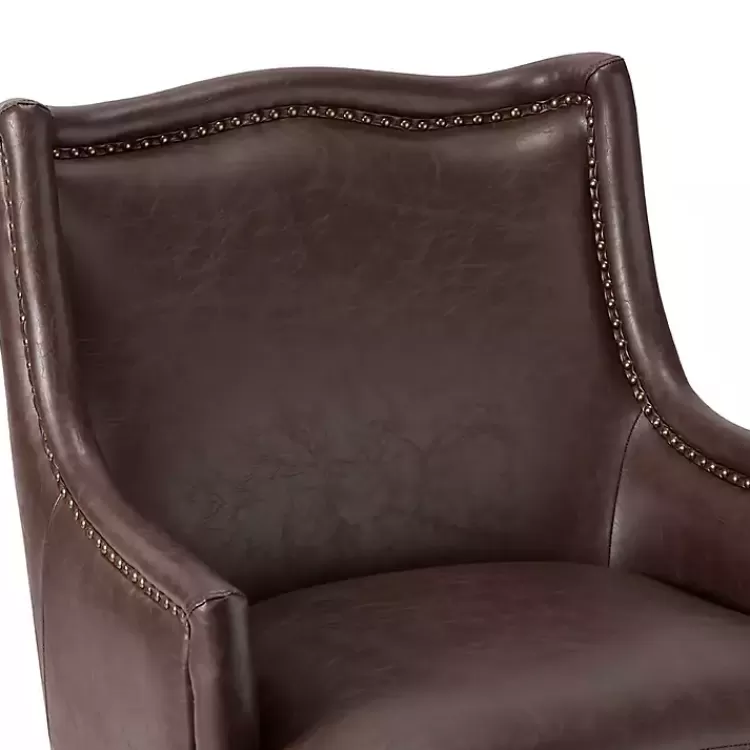 brown_faux_leather_ophelia_accent_chair_7.webp Faux Leather Ophelia Accent Chair>Kirklands Home New