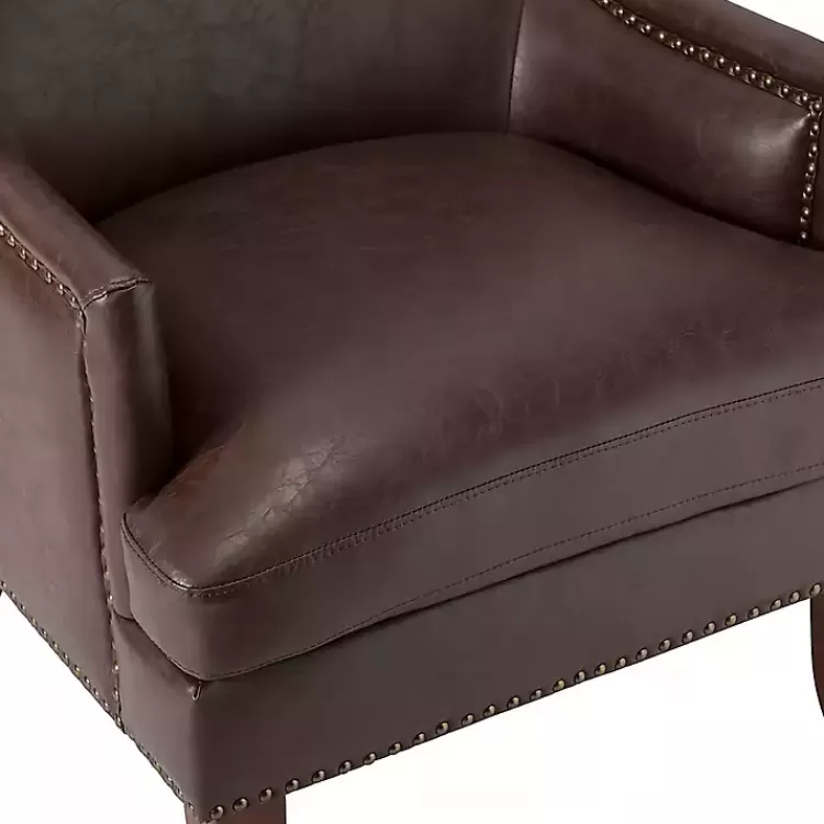 brown_faux_leather_ophelia_accent_chair_8.webp Faux Leather Ophelia Accent Chair>Kirklands Home New