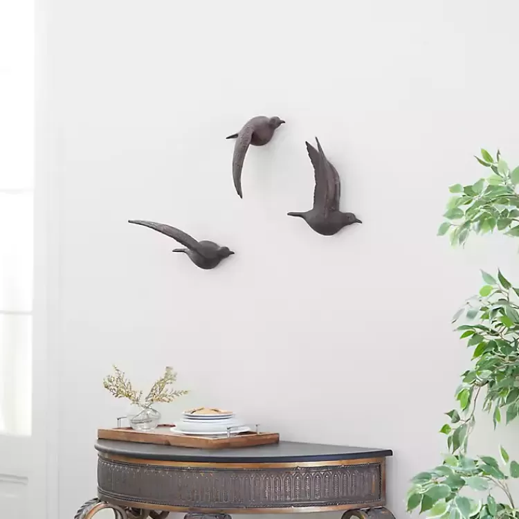 Flying Birds Wall Sculptures, Set of 3>Kirklands Home Shop