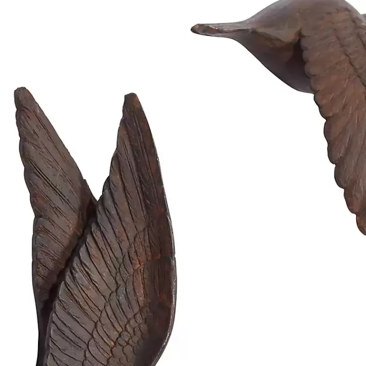 brown_flying_birds_wall_sculptures_set_of__5.webp Flying Birds Wall Sculptures, Set of 3>Kirklands Home Shop