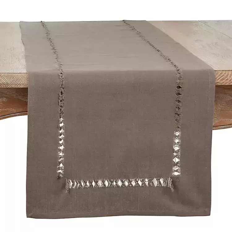Hemstitch Table Runner>Kirklands Home Cheap