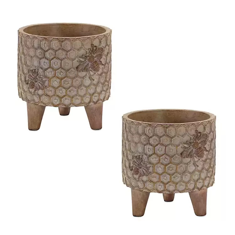 Honeycomb Planters, Set of 2>Kirklands Home Best Sale
