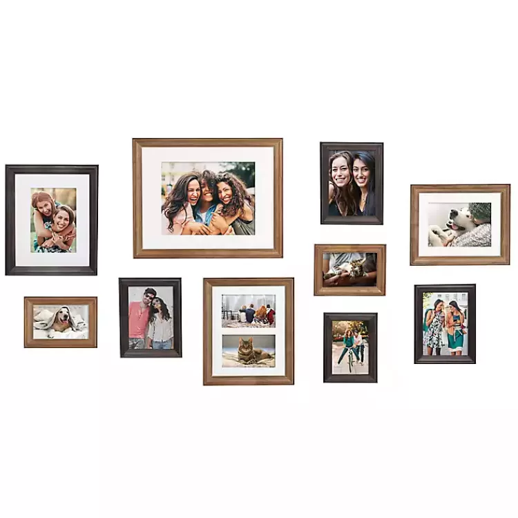 Brown Hues 10-pc. Gallery Wall Picture Frame Set>Kirklands Home Sale