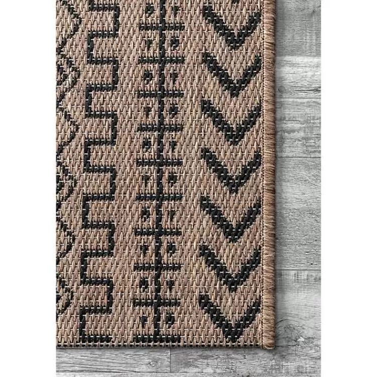 brown_jamie_outdoor_area_rug_x_4.webp Jamie Outdoor Area Rug, 6x9>Kirklands Home Clearance