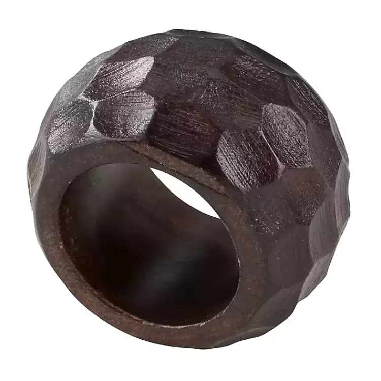 Mango Wood Chunky Napkin Rings, Set of 4>Kirklands Home Online