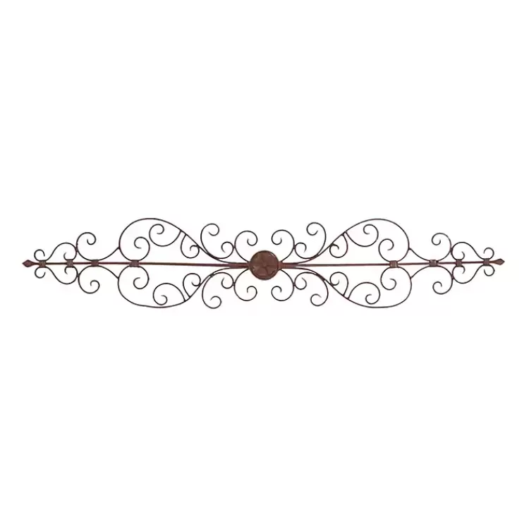 Metal Scroll Panel Wall Plaque>Kirklands Home Cheap