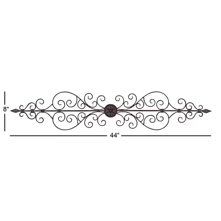 brown_metal_scroll_panel_wall_plaque_8.webp Metal Scroll Panel Wall Plaque>Kirklands Home Cheap