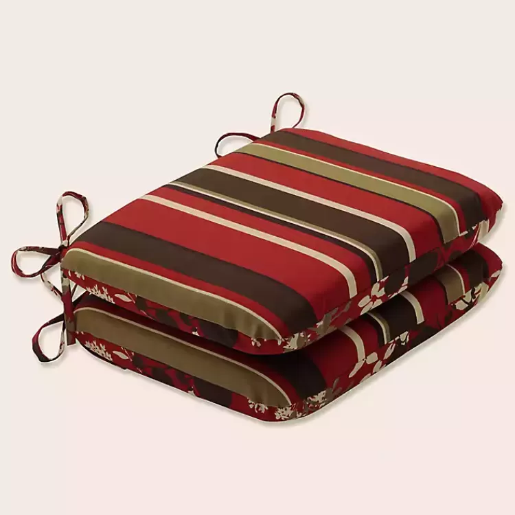 brown_montifleuri_outdoor_seat_cushions_set_of__3.webp Brown Montifleuri Outdoor Seat Cushions, Set of 2>Kirklands Home Fashion