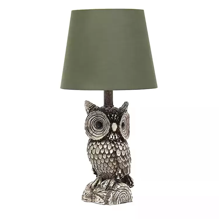 Brown Owl and Shade Table Lamp>Kirklands Home Discount