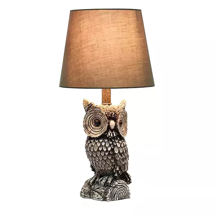 Brown Owl and Shade Table Lamp>Kirklands Home Discount