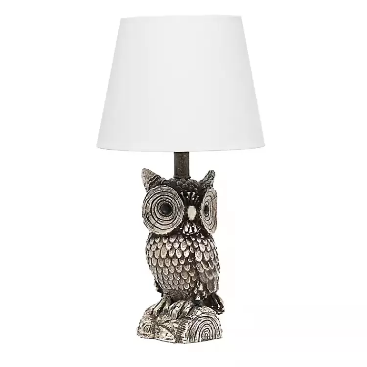 Brown Owl and Shade Table Lamp>Kirklands Home Flash Sale