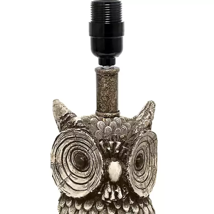 brown_owl_and_white_shade_table_lamp_7.webp Brown Owl and Shade Table Lamp>Kirklands Home Flash Sale