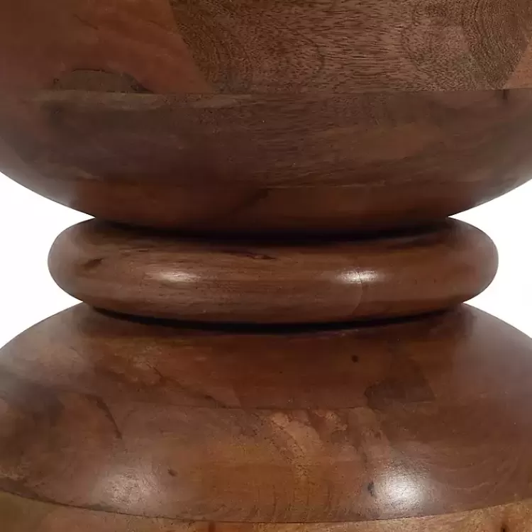 brown_polished_wood_hourglass_accent_table_5.webp Polished Wood Hourglass Accent Table>Kirklands Home Fashion