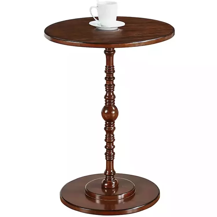 brown_santel_spindle_accent_table_2.webp Santel Spindle Accent Table>Kirklands Home Discount