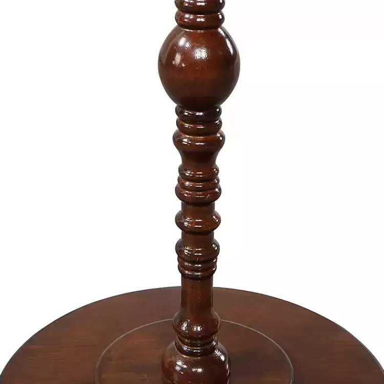 brown_santel_spindle_accent_table_3.webp Santel Spindle Accent Table>Kirklands Home Discount