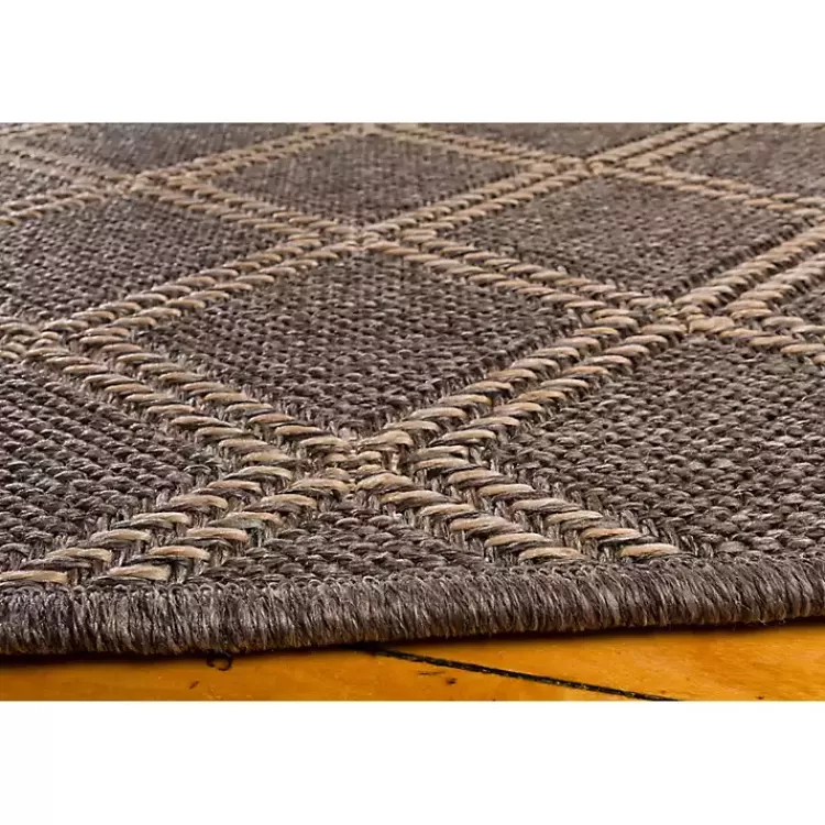 brown_santorini_trellis_outdoor_area_rug_x_3.webp Santorini Trellis Outdoor Area Rug, 7x9>Kirklands Home Store