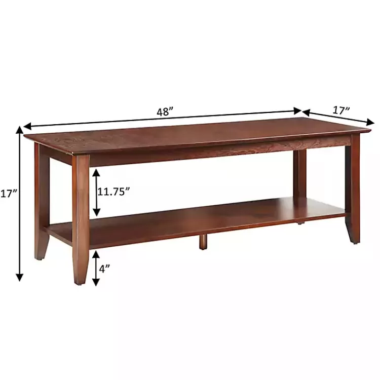 brown_simple_rectangular_coffee_table_3.webp Simple Rectangular Coffee Table>Kirklands Home Cheap