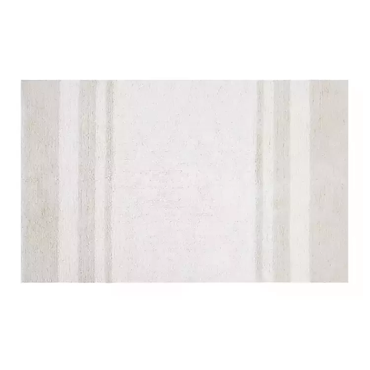 Stripe Reversible Bath Mat, 30 in.>Kirklands Home Hot
