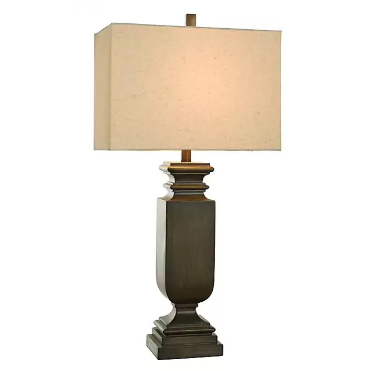 Brown Traditional Rectangular Table Lamp>Kirklands Home Online