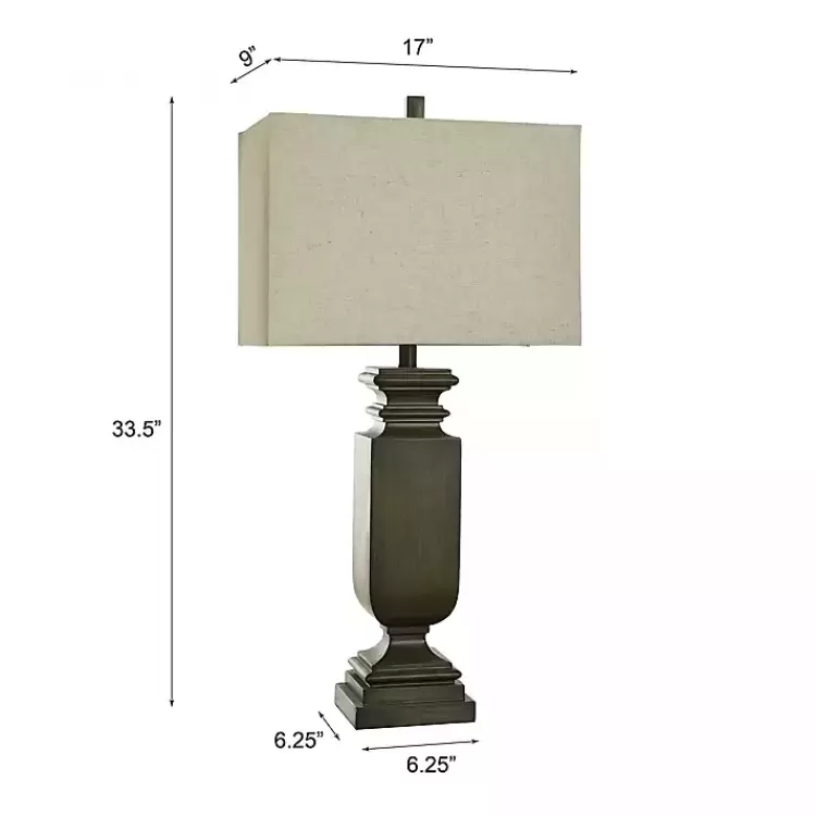 brown_traditional_rectangular_table_lamp_6.webp Brown Traditional Rectangular Table Lamp>Kirklands Home Online