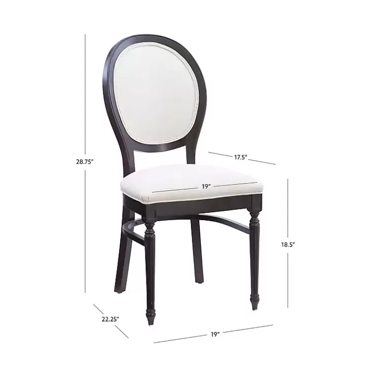 brown_upholstered_oval_dining_chairs_set_of__7.webp Brown Upholstered Oval Dining Chairs, Set of 2>Kirklands Home Best Sale