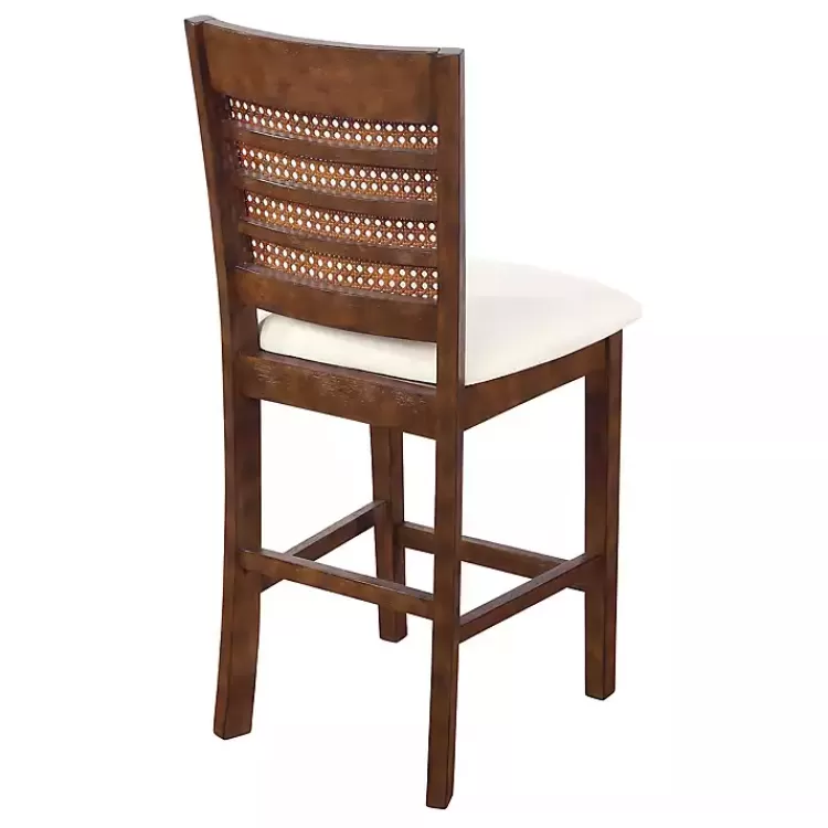 Brown Wilbur Cane Back Counter Stools, Set of 2>Kirklands Home Outlet