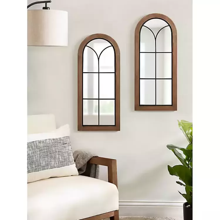 brown_windowpane_arch_geoffrey_mirror_6.webp Windowpane Arch Geoffrey Mirror>Kirklands Home Online