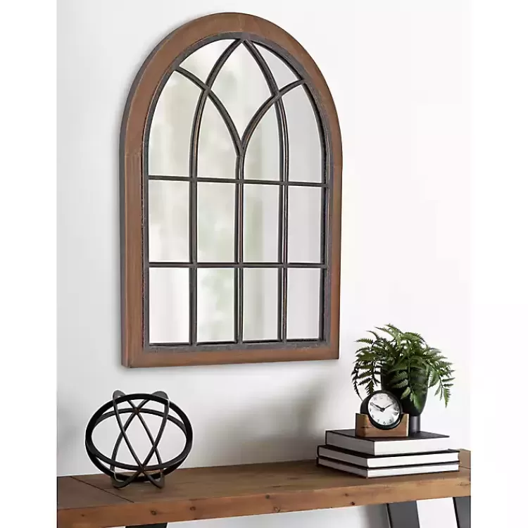 brown_windowpane_arch_nala_mirror_7.webp Windowpane Arch Nala Mirror>Kirklands Home Best