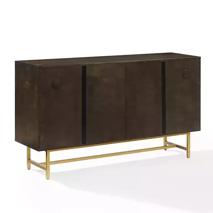 brown_wood__gold_metal_sideboard_3.webp Wood & Gold Metal Sideboard>Kirklands Home Clearance