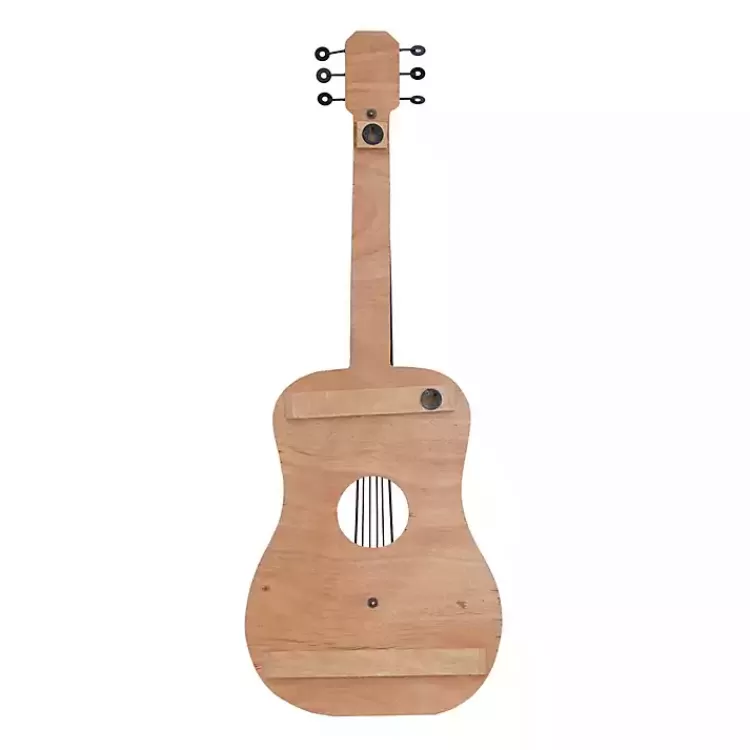 brown_wood_acoustic_guitar_wall_plaque_5.webp Brown Wood Acoustic Guitar Wall Plaque>Kirklands Home Flash Sale